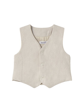 Mayoral Mayoral Gilet 1303 Beige Regular Fit
