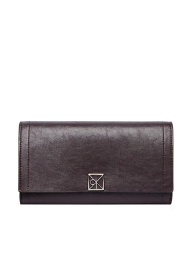 Calvin Klein Calvin Klein Denarnica Emblem Hw Long Bifold LV04F1316G Rjava