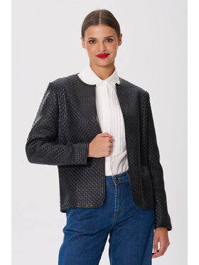 CASTELLANI CASTELLANI Marynarka Serena Czarny Regular Fit