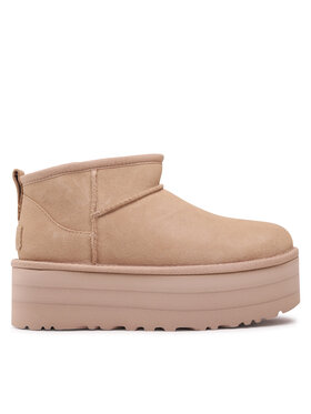 Ugg Ugg Batai W Classic Ultra Mini Platform 1135092 Smėlio