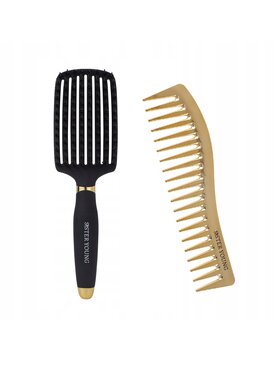 Sister Young Sister Young Szczotka OVIA z włosiem dzika oraz grzebień do stylizacji ZURI Akcesoria do włosów