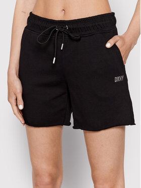DKNY Sport DKNY Sport Спортни шорти DP2S5012 Черен Regular Fit