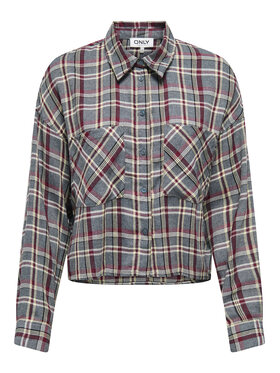 ONLY ONLY Košulja Riley 15351443 Siva Regular Fit