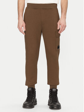 C.P. Company C.P. Company Pantaloni trening 18CMSP017A005086W Verde Regular Fit