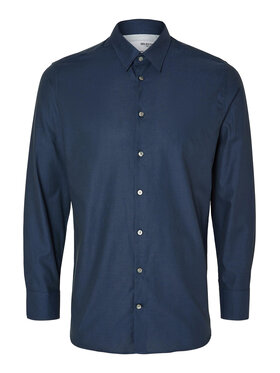 Selected Homme Selected Homme Marškiniai 16090212 Tamsiai mėlyna Slim Fit