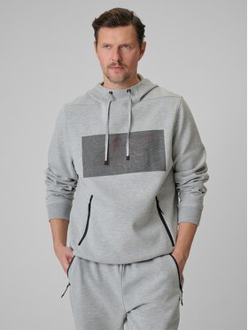 4F 4F Μπλούζα 4FRSS26TSWSM2975-27M Γκρι Regular Fit