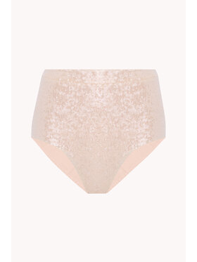 Epuzer Epuzer Szorty materiałowe Sequin mini Biały Standard Fit