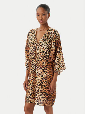 LOLA CASADEMUNT LOLA CASADEMUNT Nyári ruha LS2616015 Barna Regular Fit