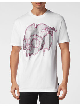 PHILIPP PLEIN PHILIPP PLEIN T-Shirt 9657 Bílá Regular Fit
