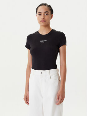 Tommy Jeans Tommy Jeans Marškinėliai Essential DW0DW20913 Juoda Slim Fit
