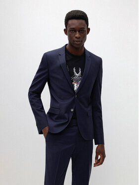 HUGO Hugo Abito completo 50450994 Blu Extra Slim Fit