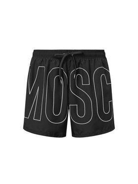 MOSCHINO MOSCHINO Pantaloncini costume - Moschino - light logo Nero Regular Fit