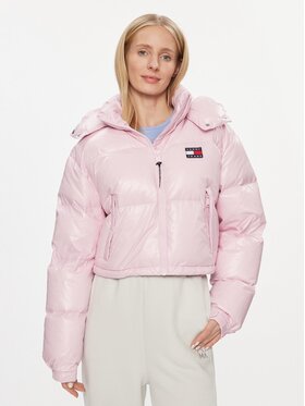 Tommy Jeans Tommy Jeans Pernata jakna Alaska DW0DW16572 Ružičasta Regular Fit