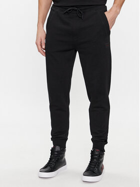 HUGO Hugo Teplákové kalhoty Doak_H 50505510 Černá Regular Fit