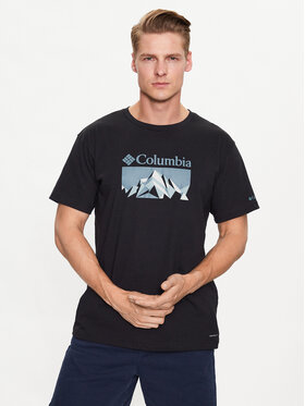Columbia Columbia T-shirt Thistletown Hills 1990764 Crna Regular Fit
