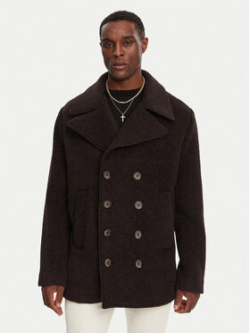 Dolce&Gabbana Dolce&Gabbana Вълнено палто G038XT HUMR6 S8231 Кафяв Regular Fit