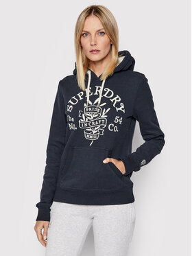 Superdry Superdry Суитшърт Pride In Craft W2011154A Тъмносин Regular Fit