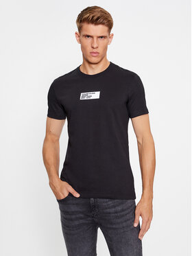 Calvin Klein Jeans Calvin Klein Jeans Tričko Small Center Box J30J324027 Čierna Regular Fit