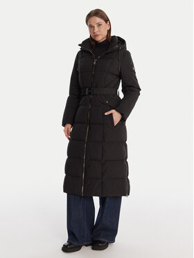 DKNY DKNY Пуховик DLEMPP55 Чорний Regular Fit