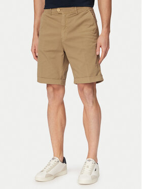 Aeronautica Militare Aeronautica Militare Шорти от плат 261BE0278UCT04292 Бежов Regular Fit