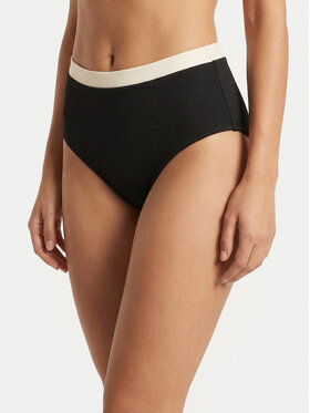 Seafolly Seafolly Spodní část bikin Band Wave 40775-305 Černá