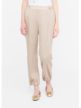 Liu Jo Liu Jo Spodnie materiałowe TF5192T004A60906 Beżowy Regular Fit