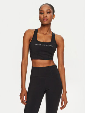 Juicy Couture Juicy Couture Športová podprsenka Vesper JCSNS224405 Čierna