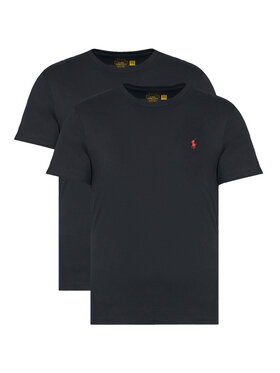 Polo Ralph Lauren Polo Ralph Lauren 2 t-kreklu komplekts 710P02583003 Melns Slim Fit