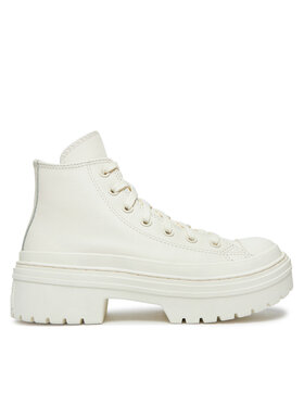 Converse Converse Botine Chuck Taylor All Star Lugged Heel Leather Platform A10370C Alb