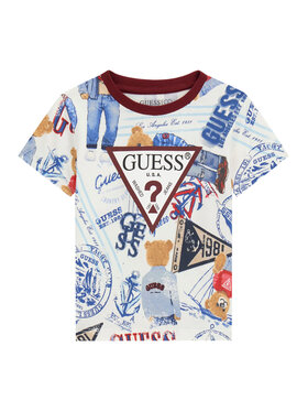 Guess Guess T-Shirt N6RI04 K8HM4 Kolorowy Regular Fit
