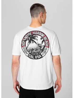 PITBULL PITBULL T-Shirt Koszulka Oceanside 3XL Biały Regular Fit