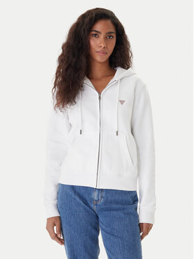Guess Jeans Guess Jeans Felpa W4YQ03 KC811 Bianco Regular Fit