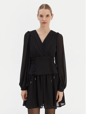 Rinascimento Rinascimento Kokteilinė suknelė CFC0126603003 Juoda Regular Fit