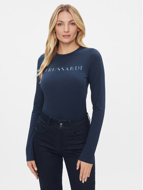 Trussardi Trussardi Blúz 56T00594 Sötétkék Regular Fit