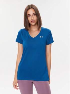 Under Armour Under Armour Тишърт Tech Ssv - Solid 1255839 Син Loose Fit