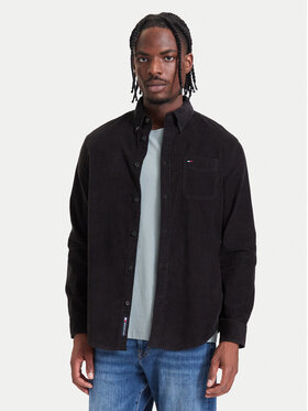 Tommy Jeans Tommy Jeans Koszula DM0DM23517 Czarny Regular Fit
