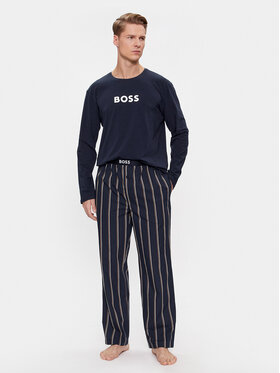 Boss Boss Пижама Easy 50488084 Тъмносин Regular Fit