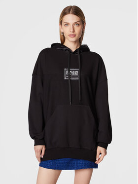 Versace Jeans Couture Versace Jeans Couture Pulóver Piece Number 73HAI307 Fekete Oversize