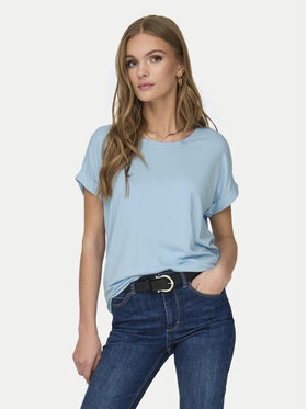 ONLY ONLY Tricou Moster 15106662 Albastru celest Regular Fit