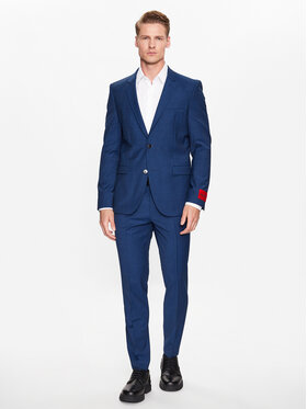 Hugo Hugo Kostiumas 50490976 Tamsiai mėlyna Extra Slim Fit