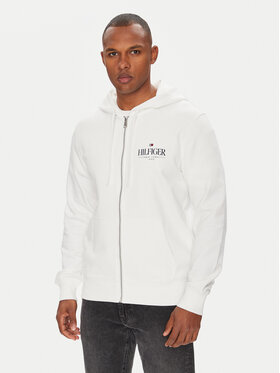 Tommy Hilfiger Tommy Hilfiger Felpa Stacked MW0MW39375 Bianco Regular Fit