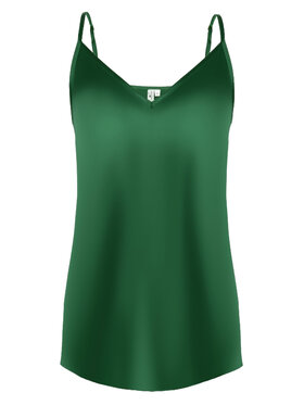 Cat&Cat Cat&Cat Top jedwabny Zielony Regular Fit
