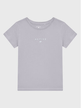 4F 4F Футболка HJZ22-JTSD002 Сірий Regular Fit