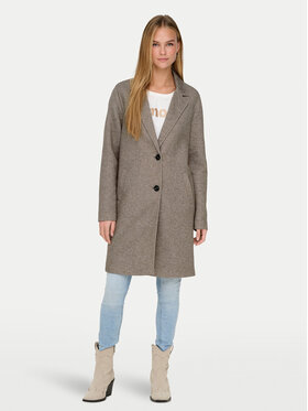 ONLY ONLY Преходно палто Sedona 15321862 Сив Regular Fit
