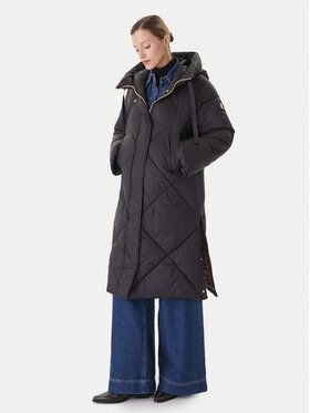 LOLA CASADEMUNT LOLA CASADEMUNT Cappotto invernale LF2501002 Nero Relaxed Fit