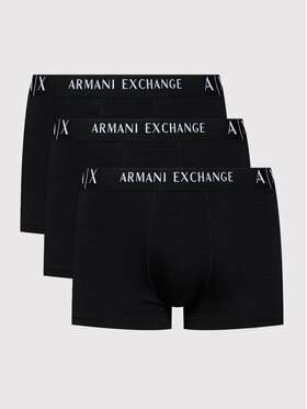 Armani Exchange Armani Exchange Komplet 3 par bokserek 956000 CC282 50020 Czarny