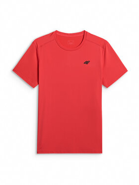 4F 4F Koszulka techniczna MULTI ACTIVE Czerwony Regular Fit