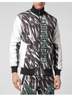 Plein Sport Plein Sport Komplet top i spodnie 3069 Czarny Regular Fit