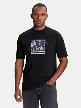 KARL LAGERFELD KARL LAGERFELD Тишърт 755143 553225 Черен Regular Fit