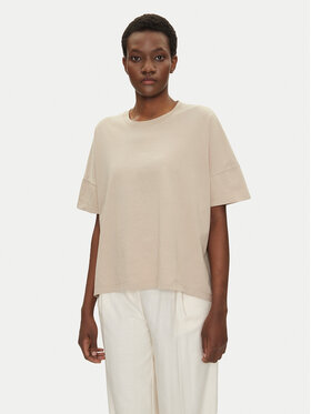 Bomboogie Bomboogie T-Shirt TW7441TJOR5 Béžová Relaxed Fit